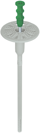 WKTHERM S-8 - Schraubdübel mit stahlnagel und sprzialkopf, kurze spreizzone